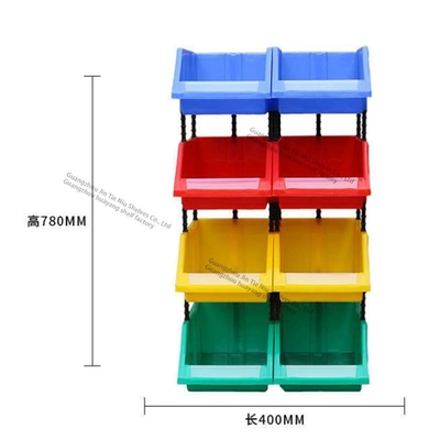 2.2Lbs積み重ね可能なプラスチック大箱1kgの積み重ね可能な貯蔵のバスケット