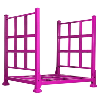頑丈な棚を積み重ねる紫色の積み重ね可能な鋼鉄低い台SGS