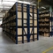 青く調節可能な金属の棚を悩ます1000kg工場パレット