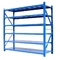 400kg中型の義務の棚ISO9001 Boltlessのガレージの棚付けの青