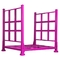 頑丈な棚を積み重ねる紫色の積み重ね可能な鋼鉄低い台SGS